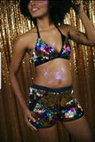 Running Sequin Short