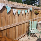 Sequin bunting- 6ft. 8 flags